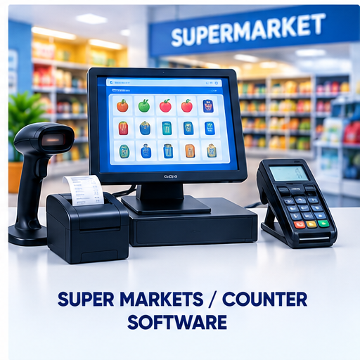 Super Markets Counter Software